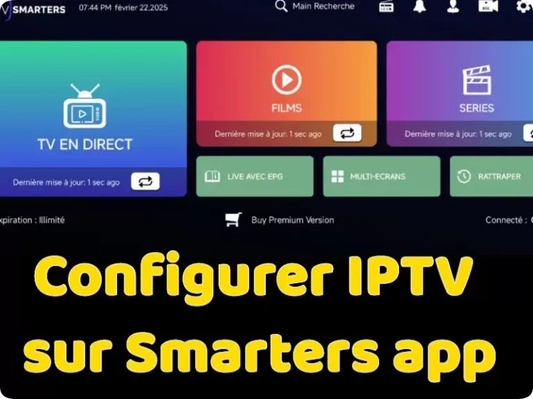 comment configuer iptv sur lapplication Smarters